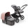 Bugaboo Kinderwagen Fox 5 Graphit - Grau Meliert Morning Pink