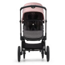 Bugaboo Kinderwagen Fox 5 Graphit - Mitternachtsschwarz Morning Pink