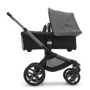 Bugaboo Kinderwagen Fox 5 Graphit - Mitternachtsschwarz Grey Melange