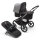 Bugaboo Kinderwagen Fox 5 Graphit - Mitternachtsschwarz Grey Melange
