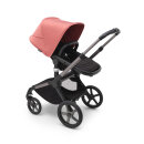 Bugaboo Kinderwagen Fox 5 Graphit - Mitternachtsschwarz Sunrise Red