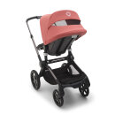 Bugaboo Kinderwagen Fox 5 Graphit - Mitternachtsschwarz Sunrise Red