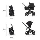 Bugaboo Kinderwagen Fox 5 Graphit - Mitternachtsschwarz Midnight Black