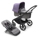 Bugaboo Kinderwagen Fox 5 Schwarz - Grau Meliert Astro...