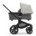 Bugaboo Kinderwagen Fox 5 Schwarz - Grau Meliert Misty White