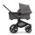 Bugaboo Kinderwagen Fox 5 Schwarz - Grau Meliert Grey Melange