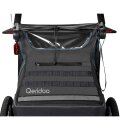 Qeridoo Fahrradanhänger Kidgoo 2 Navy Blue