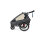 Qeridoo Fahrradanhänger Kidgoo 2 Navy Blue