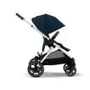 Cybex Gold - Gazelle S Kinderwagen Silver - Ocean Blue