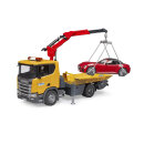 Bruder 03552 Scania Super 560R Abschlepp LKW. L+S Modul + BRUDER Roadster