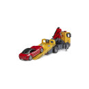 Bruder 03552 Scania Super 560R Abschlepp LKW. L+S Modul + BRUDER Roadster
