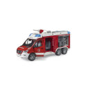 Bruder 02680 MB Sprinter Feuerwehrrüstwagen mit Light + Sound Modul