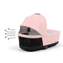 Cybex Priam Lux Carry Cot Peach Pink