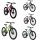 Bikestar Alu Kinderfahrrad Mountainbike 24 Zoll