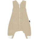 Alvi Sleep-Overall Light Hearts Nature 90 cm