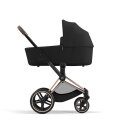 Cybex Priam Rahmen Rosegold und Lux Sepia Black