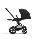 Cybex Priam Rahmen Matt Schwarz und Seat Pack Sepia Black Kollektion 2024
