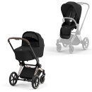 Cybex Priam Rahmen Rosegold, Lux und Seat Pack Sepia...