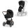 Cybex Priam Rahmen Rosegold, Lux und Seat Pack Sepia Black Kollektion 2024