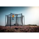 Berg Favorit Trampolin - Regular + Safety Net Comfort 200 cm Grau