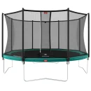 Berg Favorit Trampolin - Regular + Safety Net Comfort 330 cm Grün