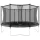 Berg Favorit Trampolin - Regular + Safety Net Comfort 330 cm Grau