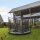 BERG Favorit Trampolin - InGround + Safety Net Comfort 330 cm Grau