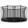 BERG Favorit Trampolin - InGround + Safety Net Comfort 430 cm Schwarz