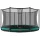 BERG Favorit Trampolin - InGround + Safety Net Comfort 430 cm Grün