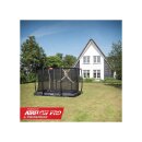 Berg Ultim Champion Trampolin InGround 330 cm, Sicherheitsnetz Deluxe Schwarz