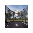 Berg Ultim Champion Trampolin InGround 330 cm, Sicherheitsnetz Deluxe Grün