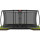 Berg Ultim Champion Trampolin FlatGround, Sicherheitsnetz Deluxe XL 410 cm Grau