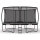 Berg Pro Bouncer Trampolin Regular Schwarz 500 cm, Sicherheitsnetz Deluxe XL