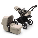 Bugaboo Donkey 5 Mono Kombikinderwagen Komplett Schwarz -...