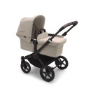 Bugaboo Donkey 5 Mono Kombikinderwagen Komplett Schwarz - Wüsten Taupe