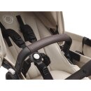 Bugaboo Donkey 5 Mono Kombikinderwagen Komplett Schwarz - Wüsten Taupe