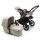 Bugaboo Donkey 5 Mono Kombikinderwagen Komplett Schwarz - Wüsten Taupe