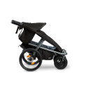 TFK Velo 2 Fahrradanhänger mit Deichsel schwarz