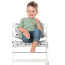 Hauck 2-tlg. Sitzauflage / Hochstuhlauflage Deluxe Nordic Grey