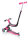 Globber Roller Go-Up Sporty Plus Lights mit Leuchtrollen