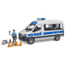Bruder MB Sprinter Polizei Einsatzfahrzeug mit Polizist