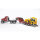 Bruder MACK Granite LKW mit Tieflader und JCB 4CX Baggerlader