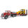 Bruder MACK Granite LKW mit Tieflader und JCB 4CX Baggerlader