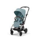 Cybex Buggy Eezy S Twist+2 Taupe Frame Stormy Blue/Light Blue