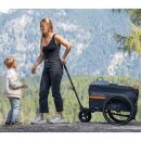 Qeridoo Lastenanhänger Qubee Grey