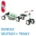 Puky Laufrad Wutsch Traily Bundle