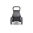 Croozer Kid Keeke 1 Fahrradanhänger 2in1 Mountain Grey