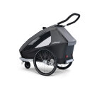 Croozer Kid Keeke 1 Fahrradanhänger 2in1 Mountain Grey