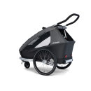 Croozer Kid Keeke 1 Fahrradanhänger 2in1 Mountain Grey