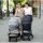 Nuna LYTL™ / Faltbare Babywanne Granite-Black